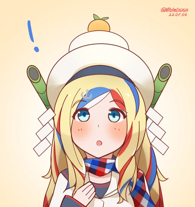 コマちゃんさんに鏡餅になって貰いました
#艦これ版深夜の真剣お絵描き60分一本勝負
#艦これ版真剣お絵描き60分一本勝負_20220106
#艦これ #コマンダン・テスト 