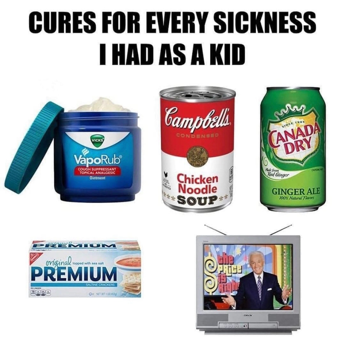 crowdermusic's tweet photo. #TBT to Bob Barker and the only sure way to cure a cold as a kid. https://t.co/6A9gFn3aA3