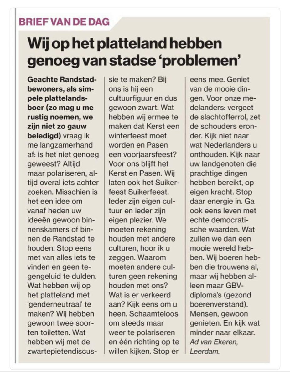 Waarheid als een koe.