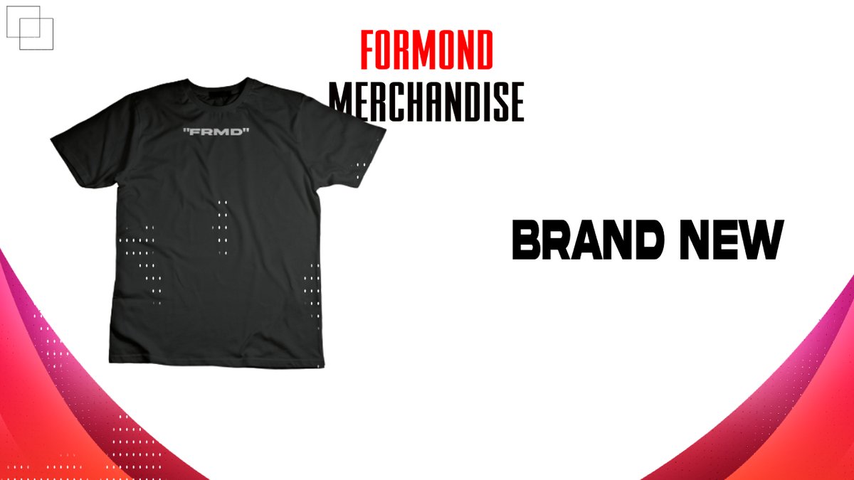 Formond_'s tweet image. 🔴Formond Merch🔴
We have been waiting so long to announce this Merchandise drop so here it is! #FMWIN〽️