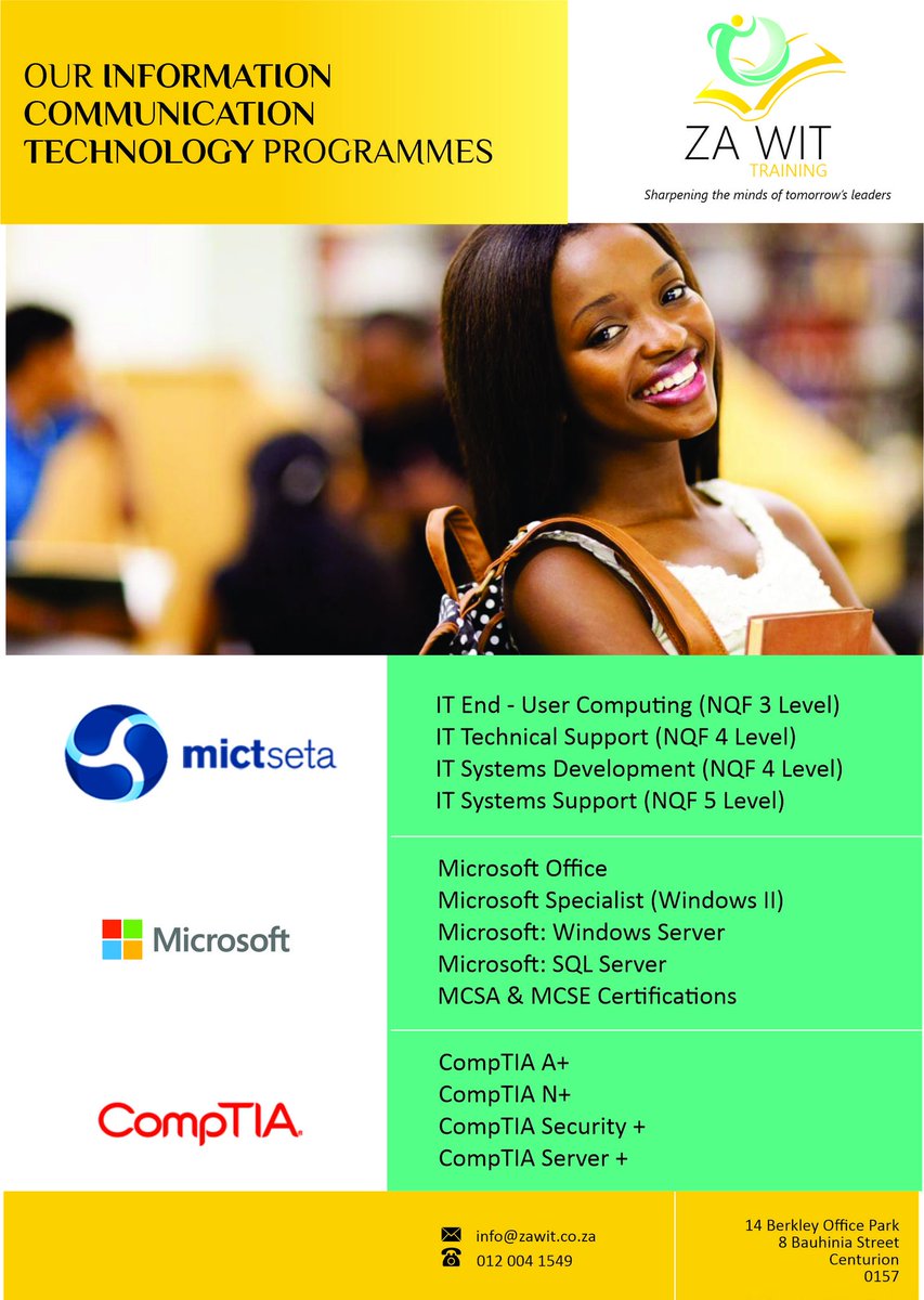 ZAWIT9's tweet photo. Apply to study with us in 2022, visit us at EduPark in Polokwane https://t.co/ayK0YSU57W