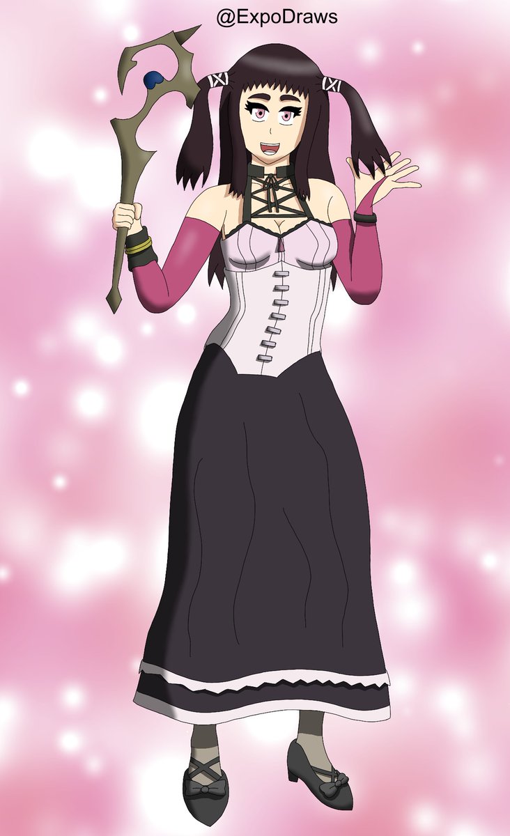 ExpoDraws's tweet photo. Here is perhaps the most under rated main character of Rosario + Vampire, Ruby Tojo :p she has a cute outfit thats for sure! #Digitalart #Rosariovampire #Rosariovampirefanart #RubyTojo #Fanart https://t.co/fTfqvvNiUm