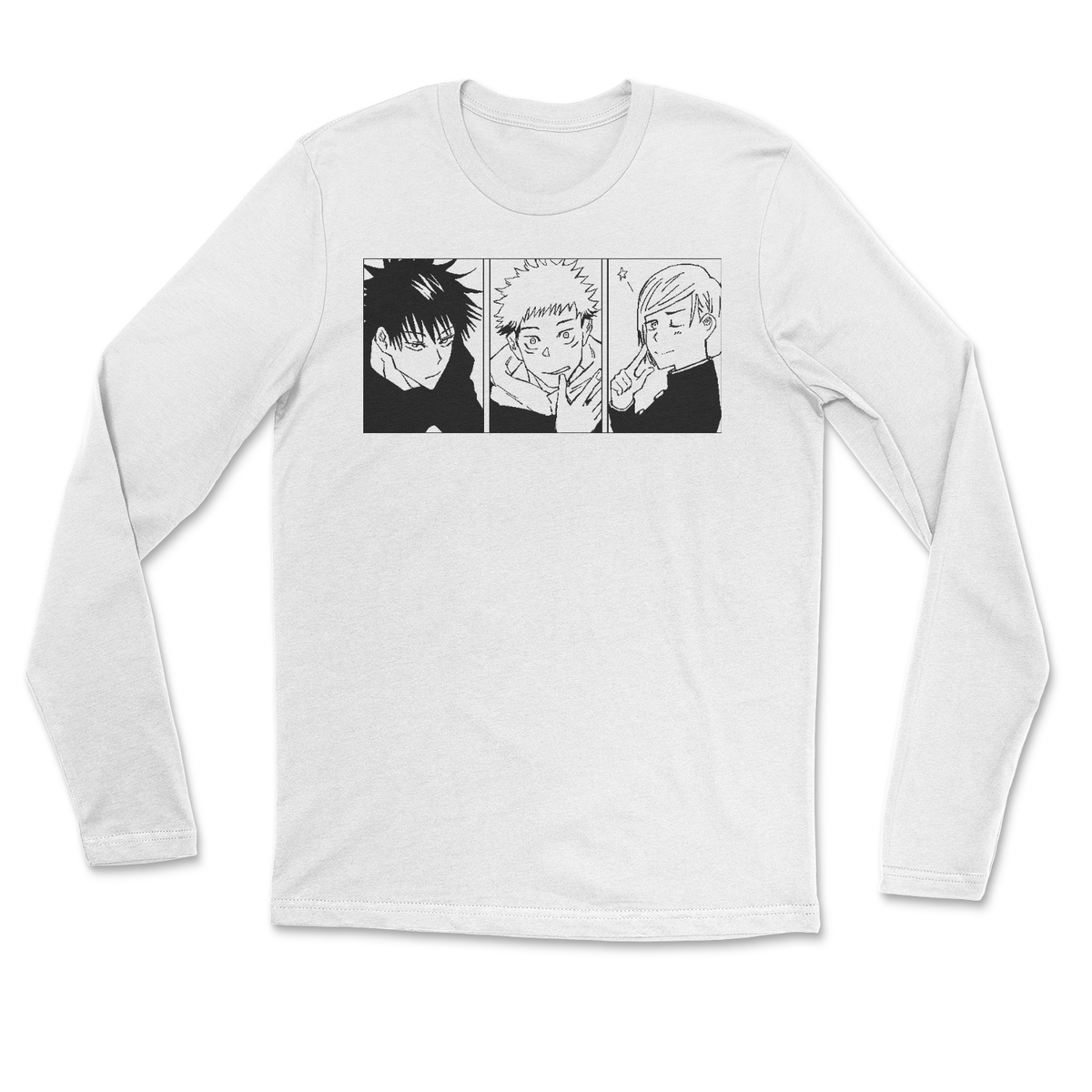 TomeThreads's tweet image. Some New T-Shirt and Long Sleeves just dropped! Check them out Down below. #anime #SmallBusiness #etsy #JJK #DragonBall #BLEACH #aot #Merch  #custom