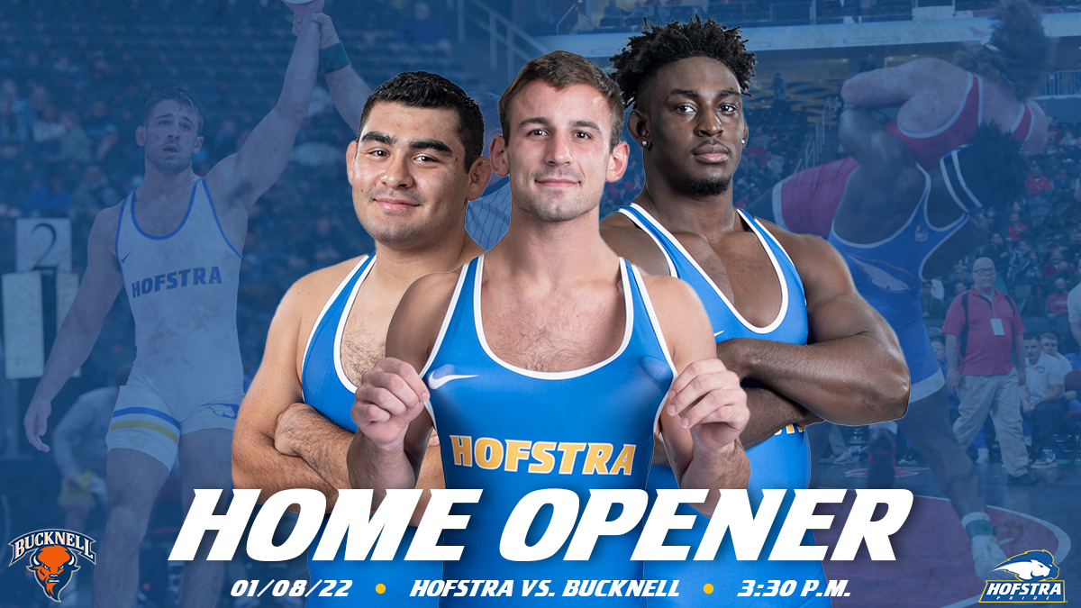 The 2021-22 #Hofstra home-opener is only 2️⃣ days away! Come out and support your Pride this Saturday at 3:30 p.m. against Bucknell! 🐃🆚🦁

📰: bit.ly/3t3OQzn

#RoarWithPride