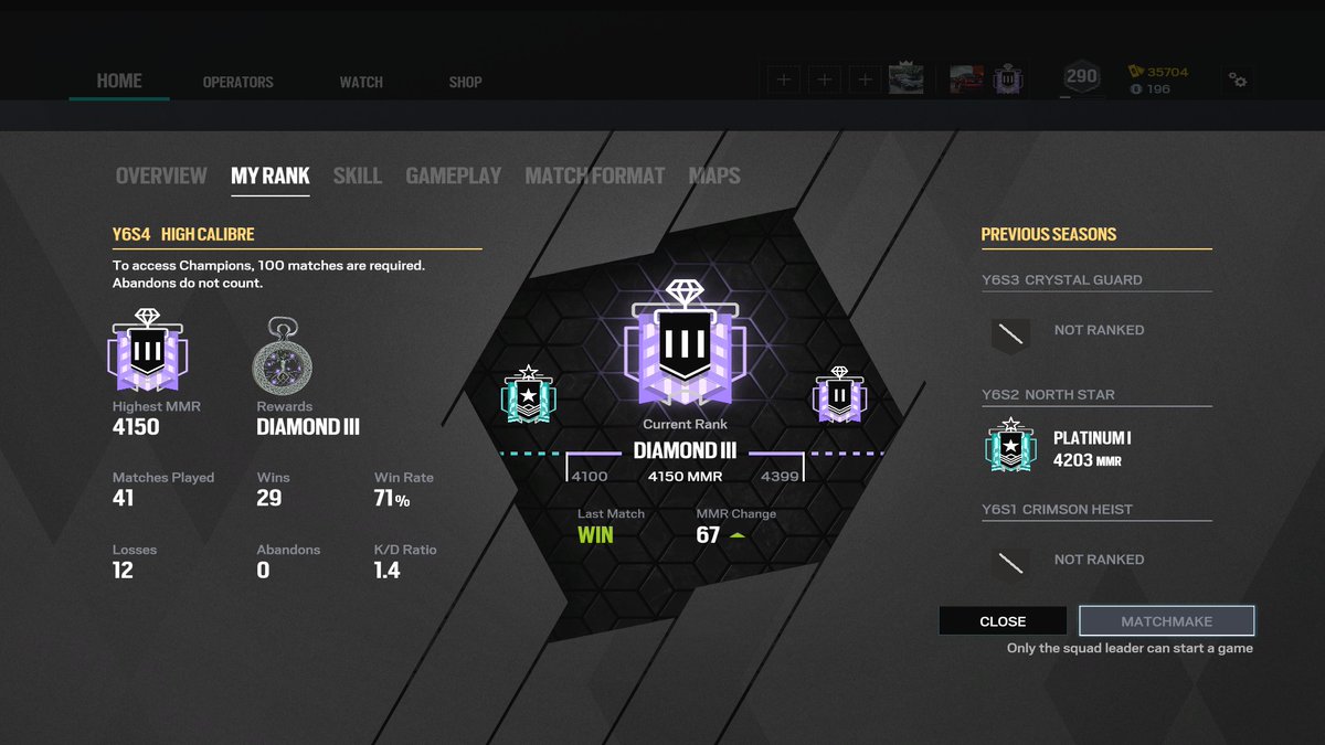 Ey, KD ist jetzt nicht so nice, selber schuld, aber DANKE Senior <a href="/FlibsyR6/">Flibsy</a> für die Unterstützung! 📈