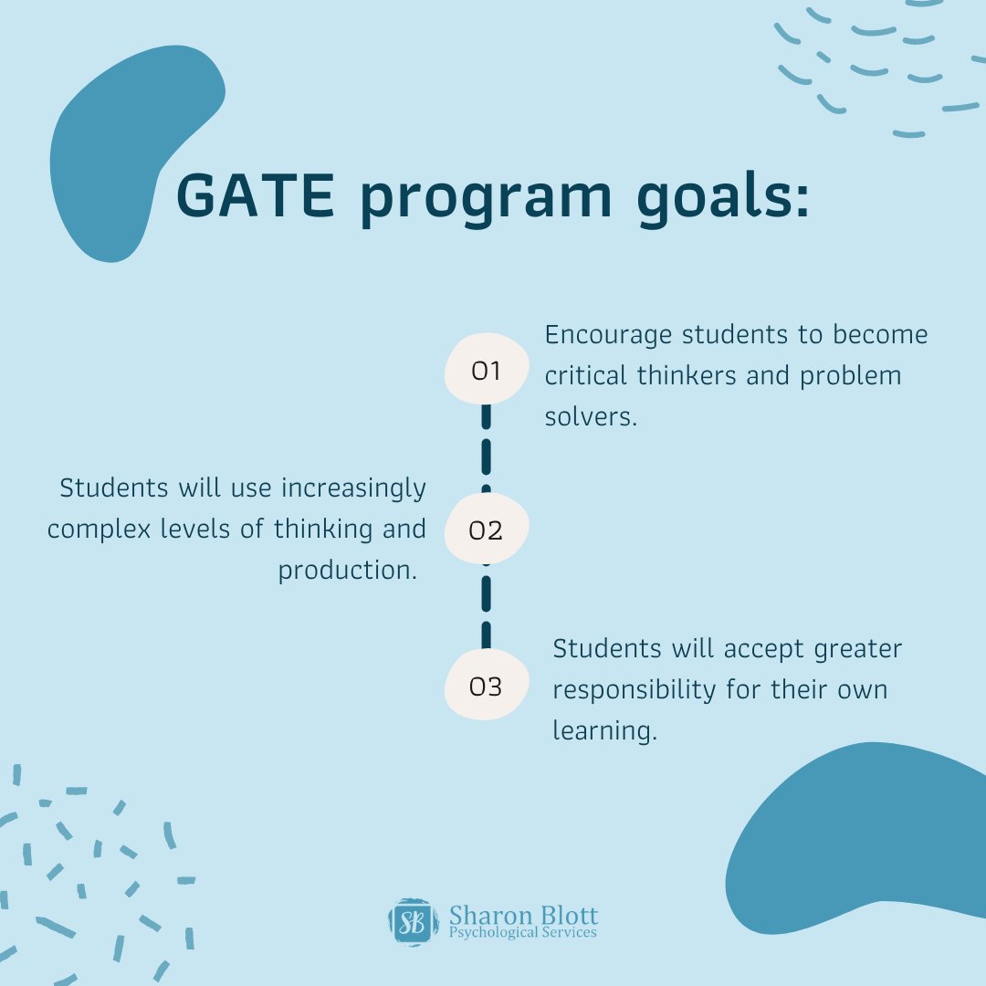 SharonBlott's tweet image. The GATE program will promote complex levels of thinking by working collaboratively, seeking innovative solutions, and challenging their unique, creative abilities.
.
.
.

#giftedness #giftedchild #gateprogram #gate #yegbiz #parenting