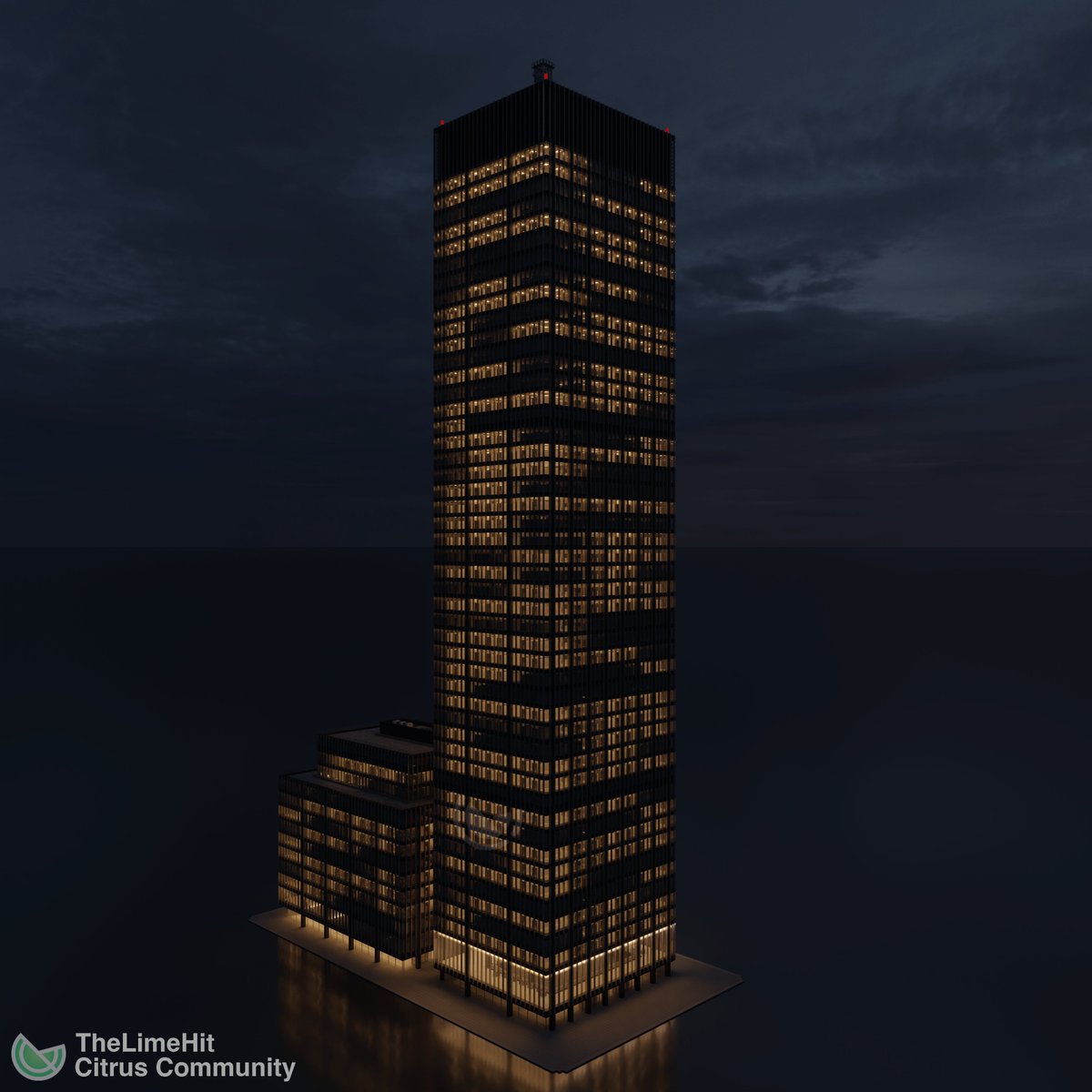 270 Park Avenue is a 52-story Modernist-styled office skyscraper