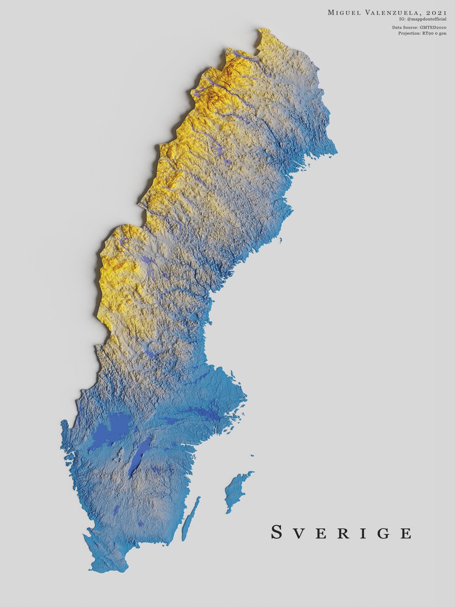 stefsverige's tweet photo. The topography of #Sweden
Source: @Locati0ns https://t.co/M3q20Rk3dV