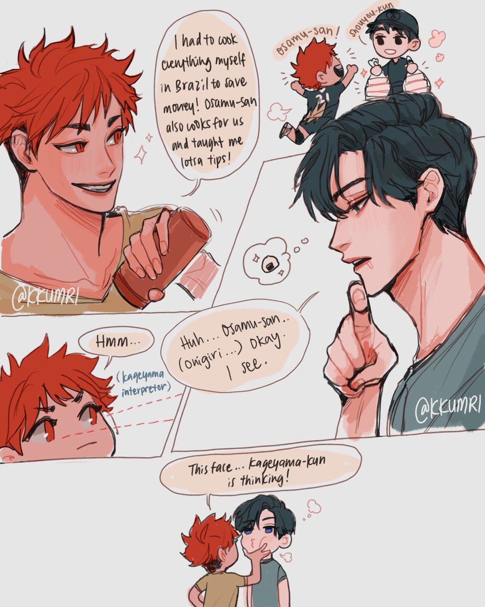quarantine kagehina (pt 8: homemade chef 👨🏻‍🍳) 