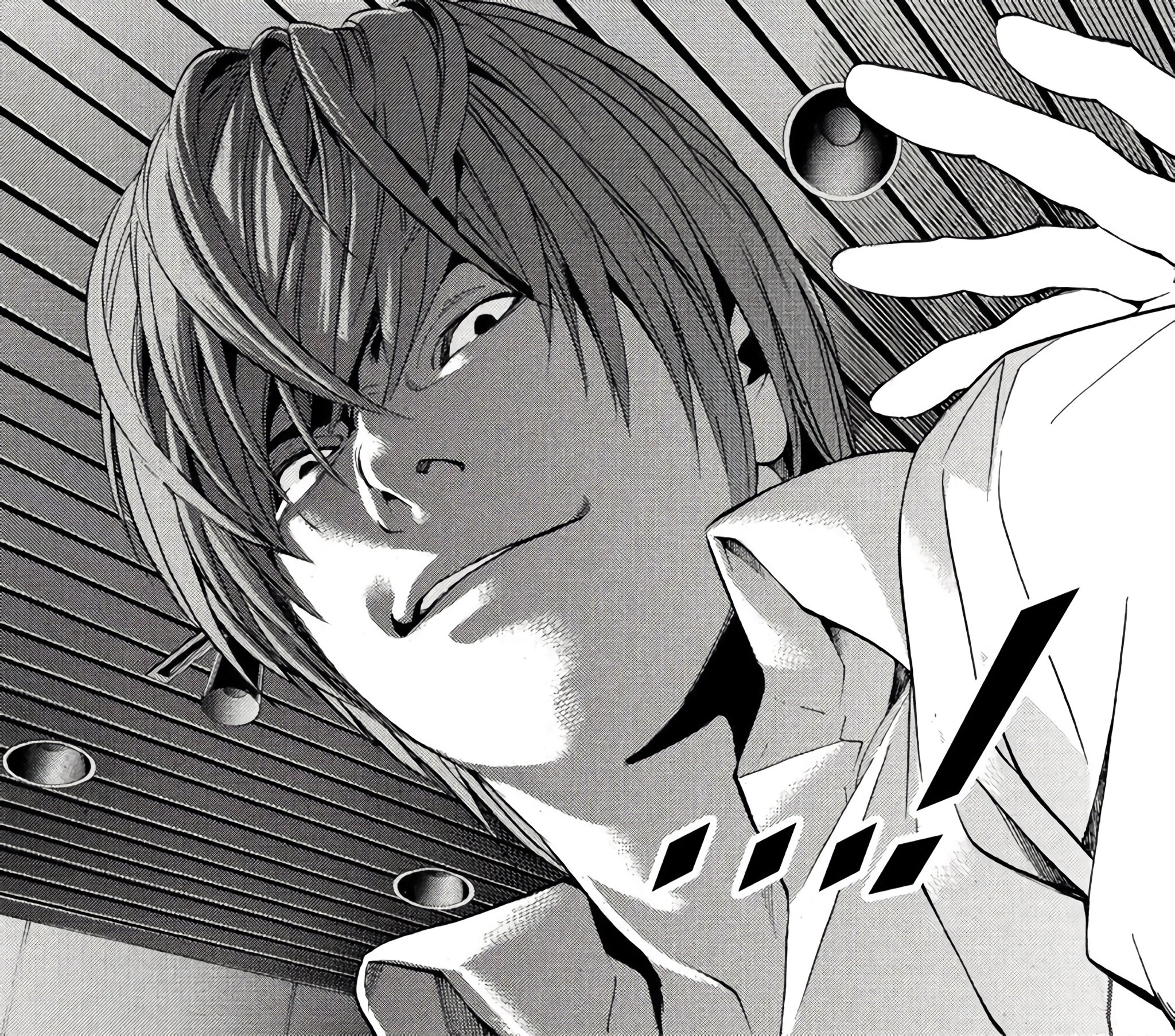 Death Note Лайт Ягами из манги