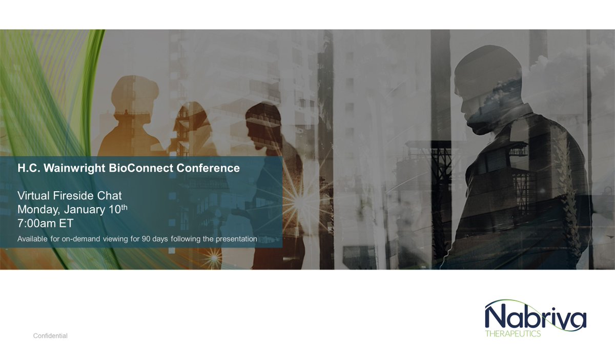 <a href="/nabriva/">Nabriva Therapeutics</a> to present virtually at the H.C. Wainwright BioConnect 2022 Conference.  bit.ly/3qXsMUz