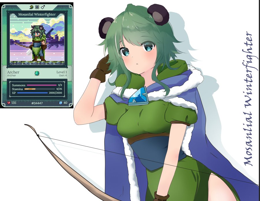 DeFiKingdoms's tweet image. ⚔️👑Defi Kingdoms👑⚔️
⚔️❗️Side Quest Contest❗️⚔️

Hero Fan Art🎨

✅Create your art based on a DFK Hero using any medium! 
✅Submit entries to side quests channel on discord
discord.gg/defikingdoms

⚔️5 winners
💎200 $Jewel Each

📅Ends 1/13/22 at 12pm EST⏰