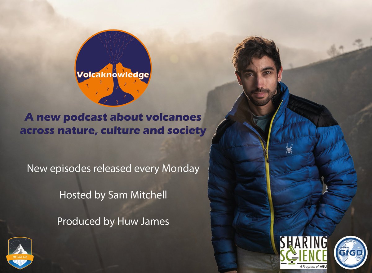 VolcaKnowledge Podcast 🌋🎙 (@volcaknowledge) on Twitter photo WELCOME everyone to VolcaKnowledge! 🌋
A BRAND NEW podcast exploring how volcanoes interact across nature, culture and society!
Hosted by <a href="/smitchell_sci/">Dr Samuel Mitchell</a> and produced by @huwmjames
Our first episodes are already live! Follow and subscribe for new episodes every Monday! WELCOME everyone to VolcaKnowledge! 🌋
A BRAND NEW podcast exploring how volcanoes interact across nature, culture and society!
Hosted by <a href="/smitchell_sci/">Dr Samuel Mitchell</a> and produced by @huwmjames
Our first episodes are already live! Follow and subscribe for new episodes every Monday!
