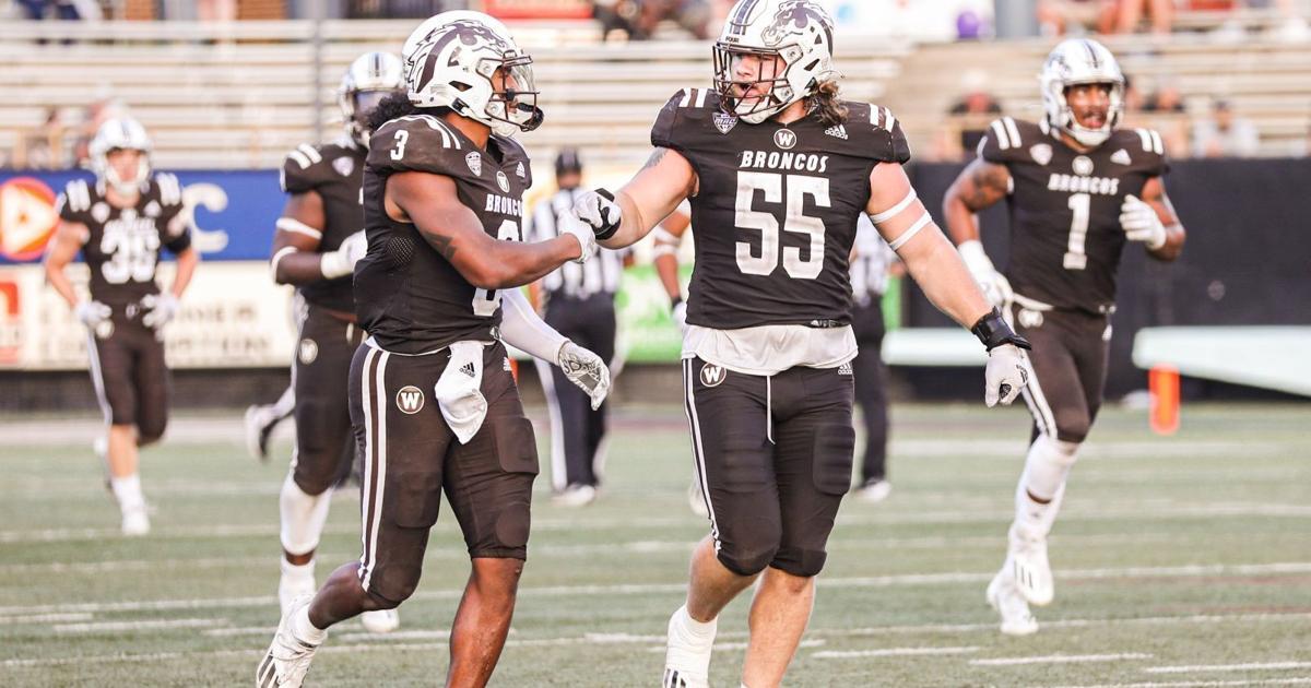 WMU_Football's tweet photo. .@bradenfiske55 was a BEAST in the middle of our defense this season 😤💪

https://t.co/XEf2dBvGae

#LetsRide https://t.co/FdkiT0eBsM