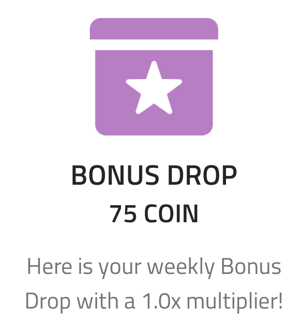 Johnny40452144's tweet photo. I got a Bonus Drop and collected 75 COIN! https://t.co/tXNynSUxp5 https://t.co/tDK14i3xik