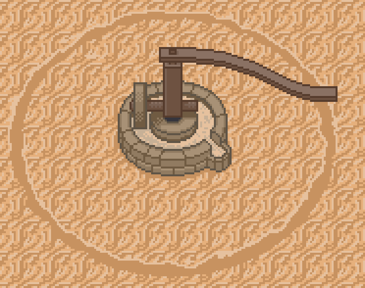 My horse mill is missing one donkey

#pixelart #pixels #ドット絵 #gamedev #indiedev #indiegame #aseprite