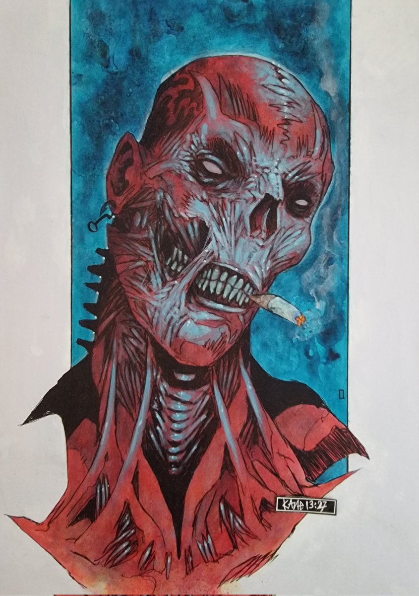 Stevekane1327's tweet photo. Day 5
#31daysofhellraiser
Thank you.
Original and prints available https://t.co/dy42Q5GvZr