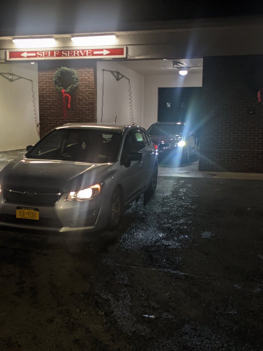 k_mcnett's tweet photo. This genuinely might be the only time you'll get a pic with my winter wheels on so merry chrysler https://t.co/g1fnPGaifG