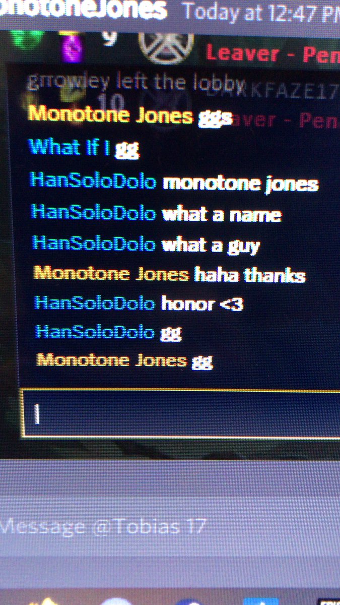 And they say league is toxic.