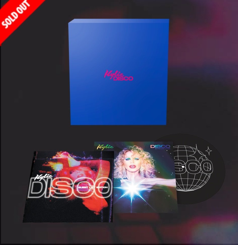 derekcburgess's tweet photo. Whoop whoop, my @kylieminogue #Disco #GuestListEdition #DeluxeLimitedEdition #VinylBoxSet has been shipped. https://t.co/FX4d3gVlbe