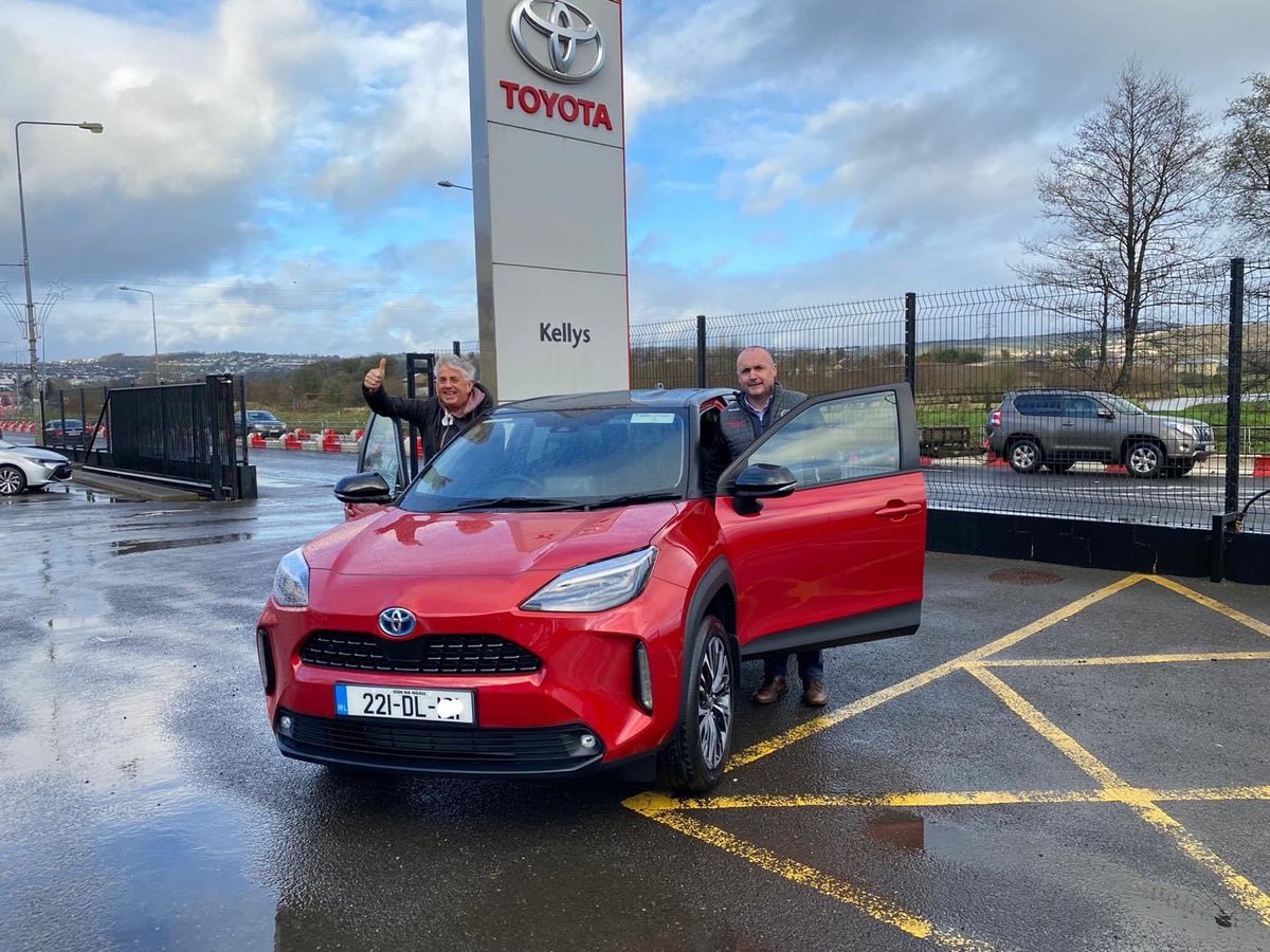 Great service ⁦<a href="/KellysToyota/">Kellys Toyota</a>⁩ .. On a quest to be much more environmentally aware the #YarisCrossJeep is a super car I love it … loads of refinement … very slick.. very comfy