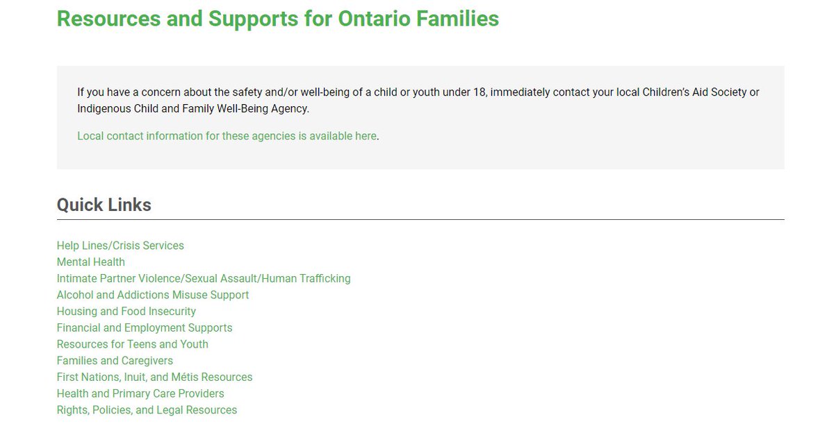 our_children's tweet photo. We know that Ontarians are struggling. We also know that the challenges families are facing are wide-ranging. That's why we put together a list of resources to show there are lots of places to turn when you, or someone you know, needs help. https://t.co/ivWuAdWbP1 #HeretohelpON https://t.co/iiKE063nAC