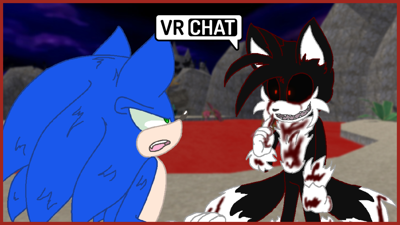 Super Tails Fights Tails.EXE! [Feat: Silver] (VR Chat) 