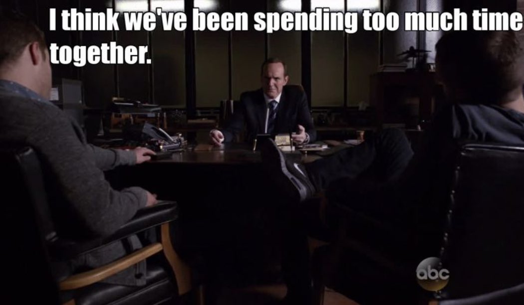 1969ChandlerBin's tweet image. #AgentsofSheild Season 2 Episode 20
This is funny asf