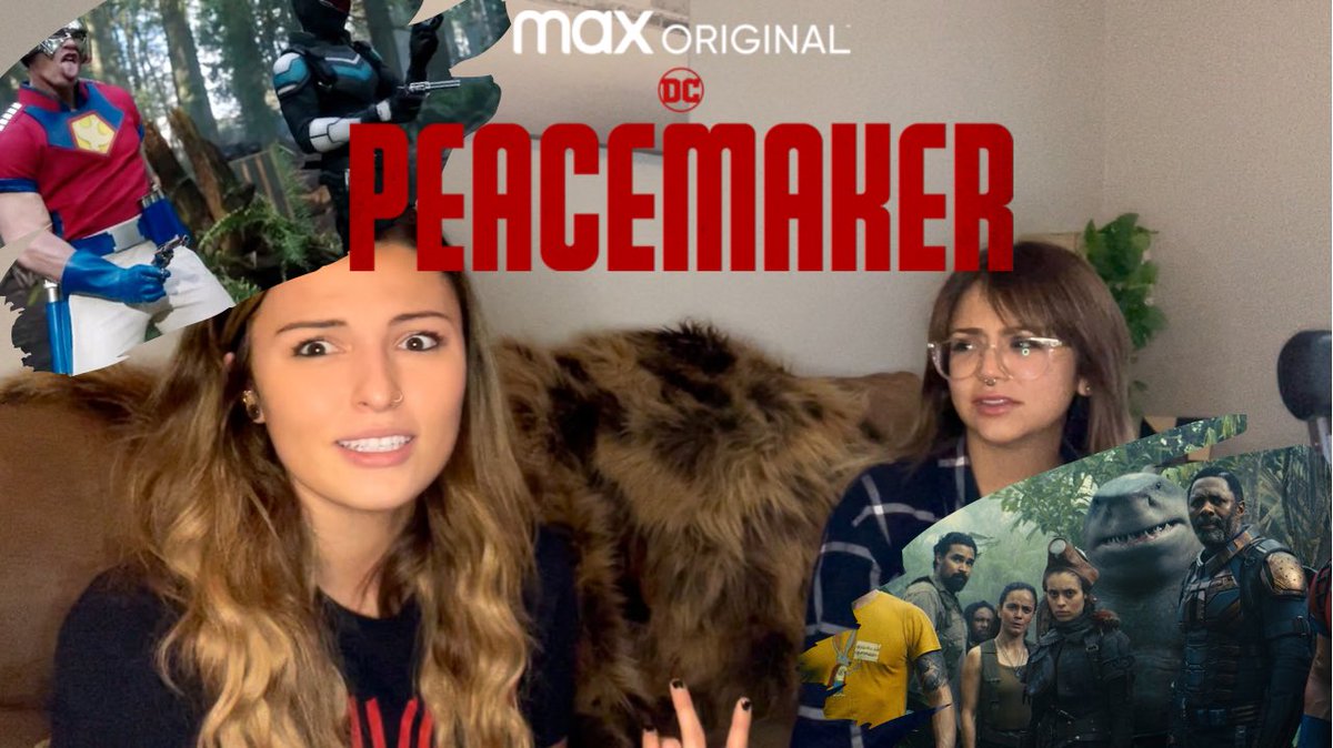 New trailer reaction is up on our YouTube 🥂. PEACEMAKER - *Official Trailer Reaction* (new!!) youtu.be/X_h8l7hbSd4