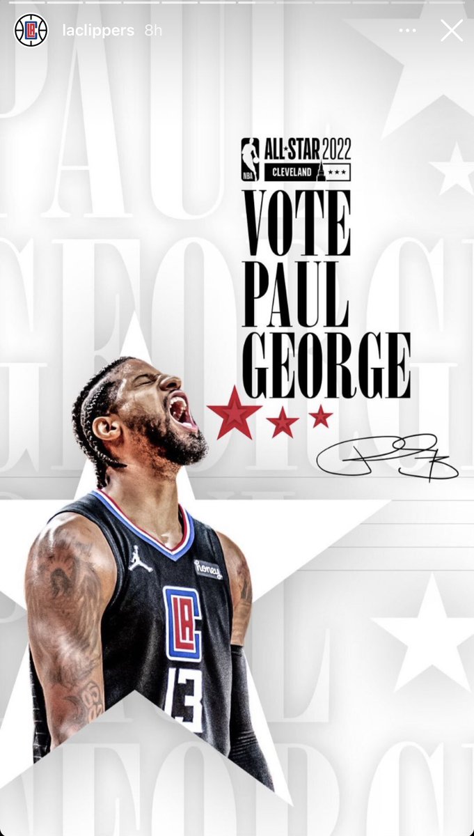 Retweet please #PaulGeorge #NBAAllStar