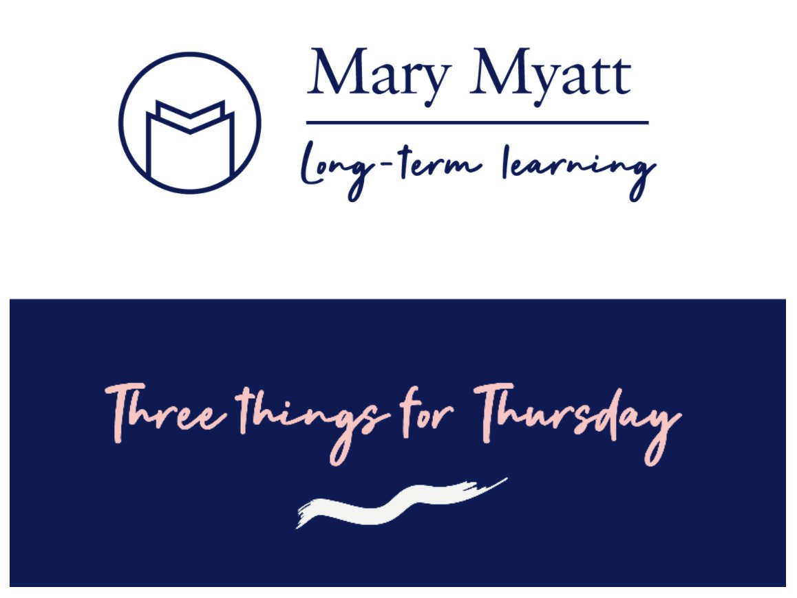 ETscitt's tweet photo. Over at @MyattandCo this weeks #ThreeThingsForThursday includes @AlexJQuigley on #PagePracticePodcast exploring #TheReadingGap and Josh Goodrich @Josh_CPD on #StepLab has a great article on #InstructionalCoaching which we are going to share with our school mentors. Thank you! https://t.co/NyMMCCDE45