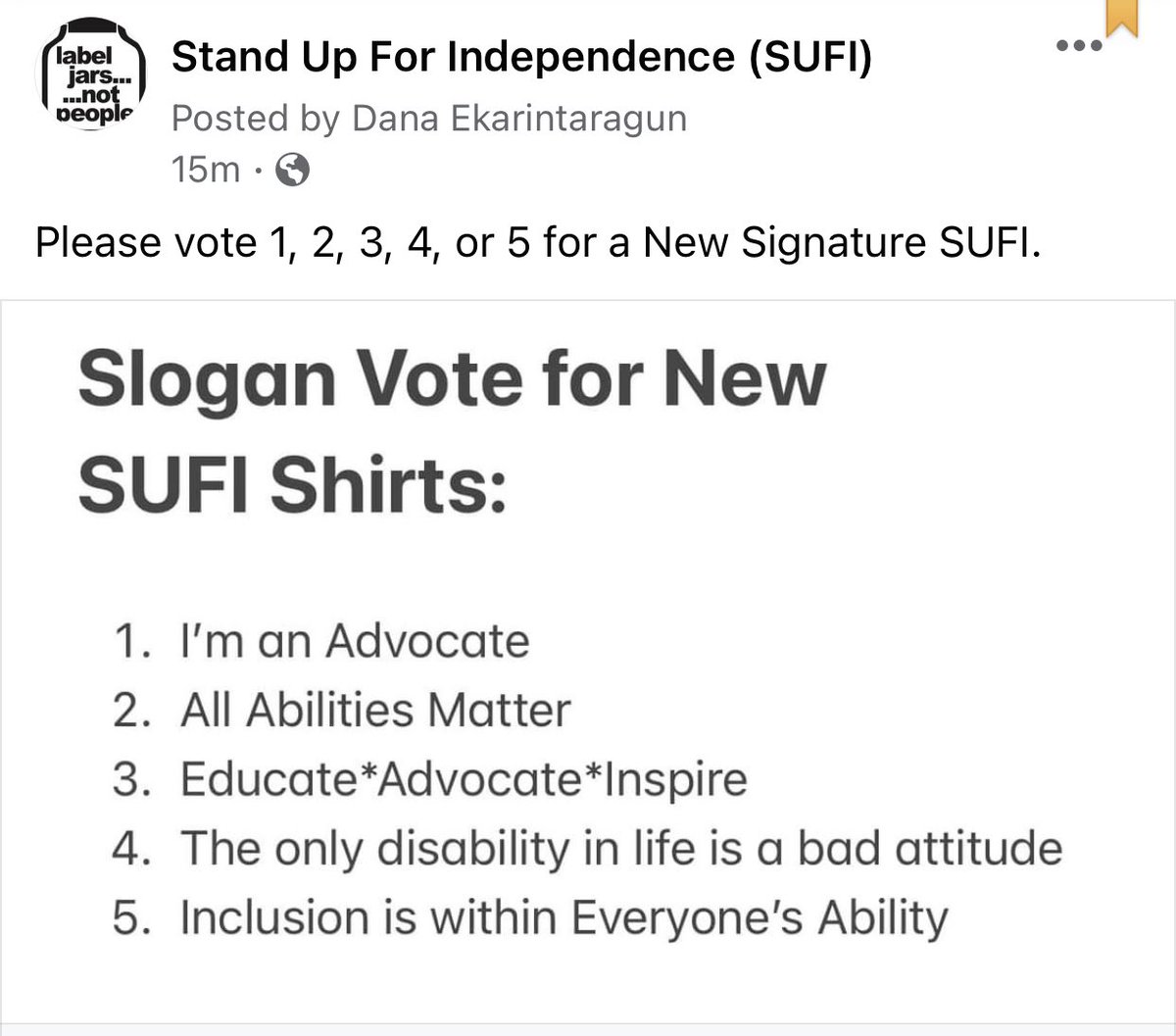 SUFI_Florida's tweet photo. Give us your vote! https://t.co/KvmYnoExvN