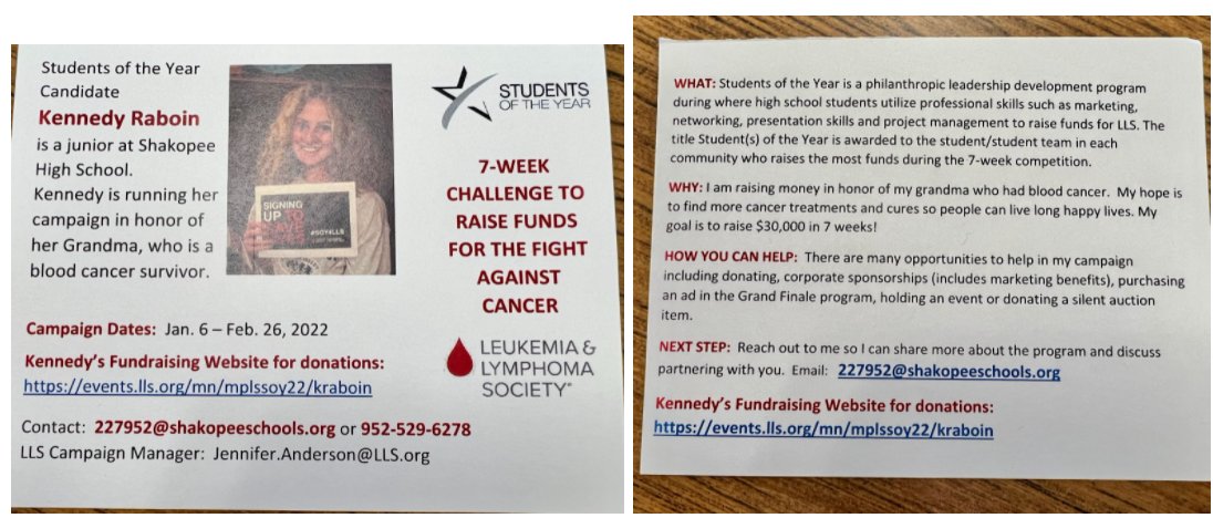 SHS Human Services Academy tweet media