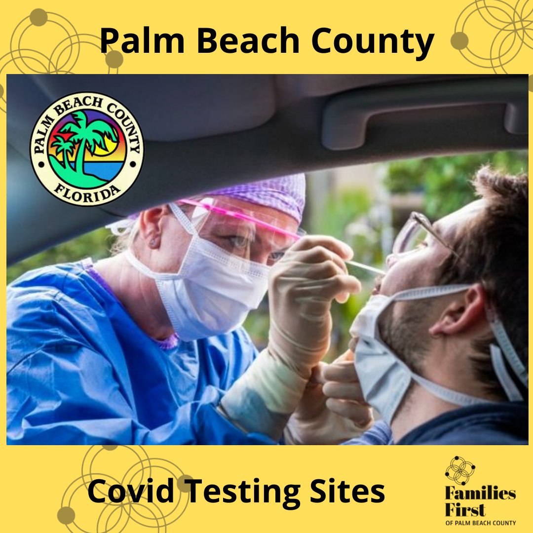 FamiliesFirstPB's tweet photo. Please look at the link below for important information and updates regarding COVID-19 testing sites. 👇 It includes addresses, types of tests and cost.

https://t.co/0Jkv9OogTZ

#PalmBeachCounty #Covid #CovidTesting #TestingSites #share https://t.co/dPterhGPIx