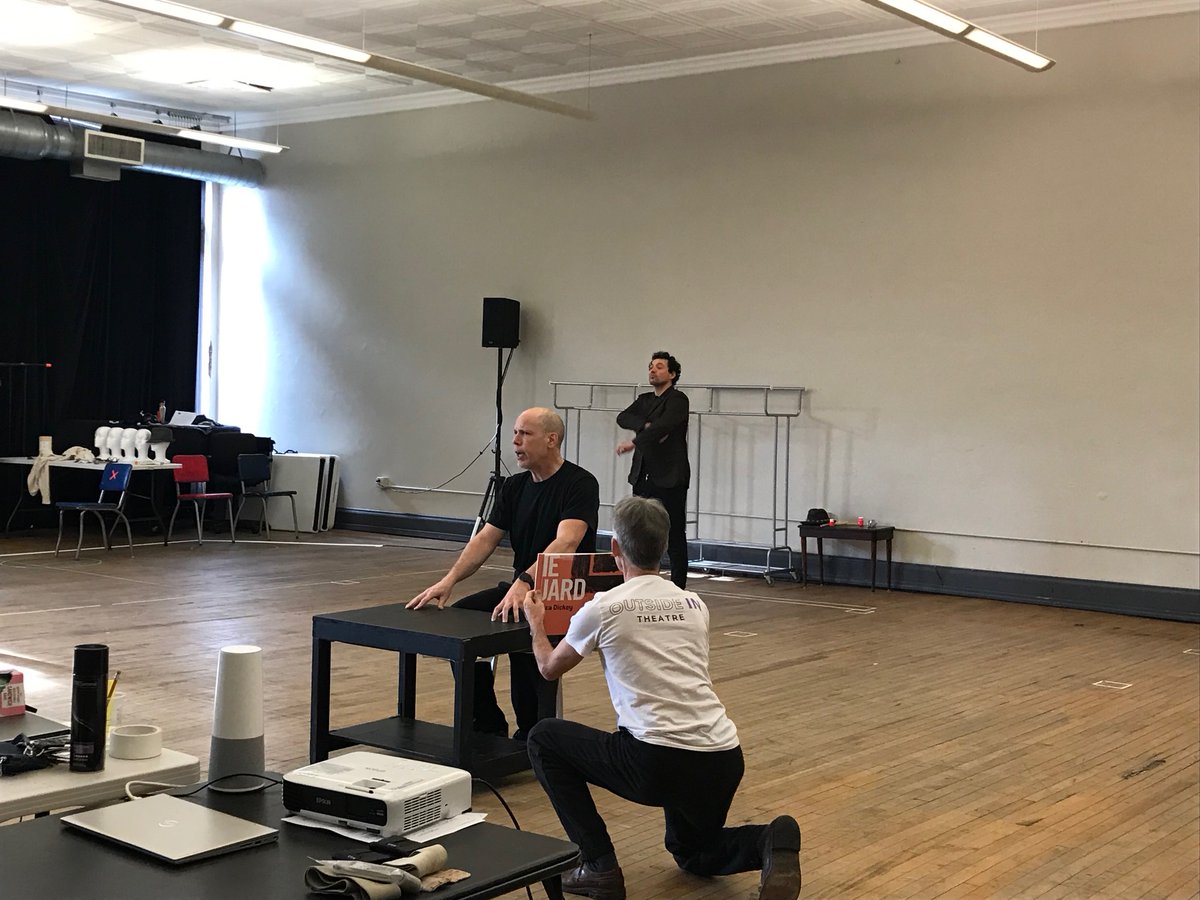 Rehearsals have begun for our production of THE MEDIUM at City Theatre! Check out these photos from our rehearsals this week. All photos by Megan Carter.