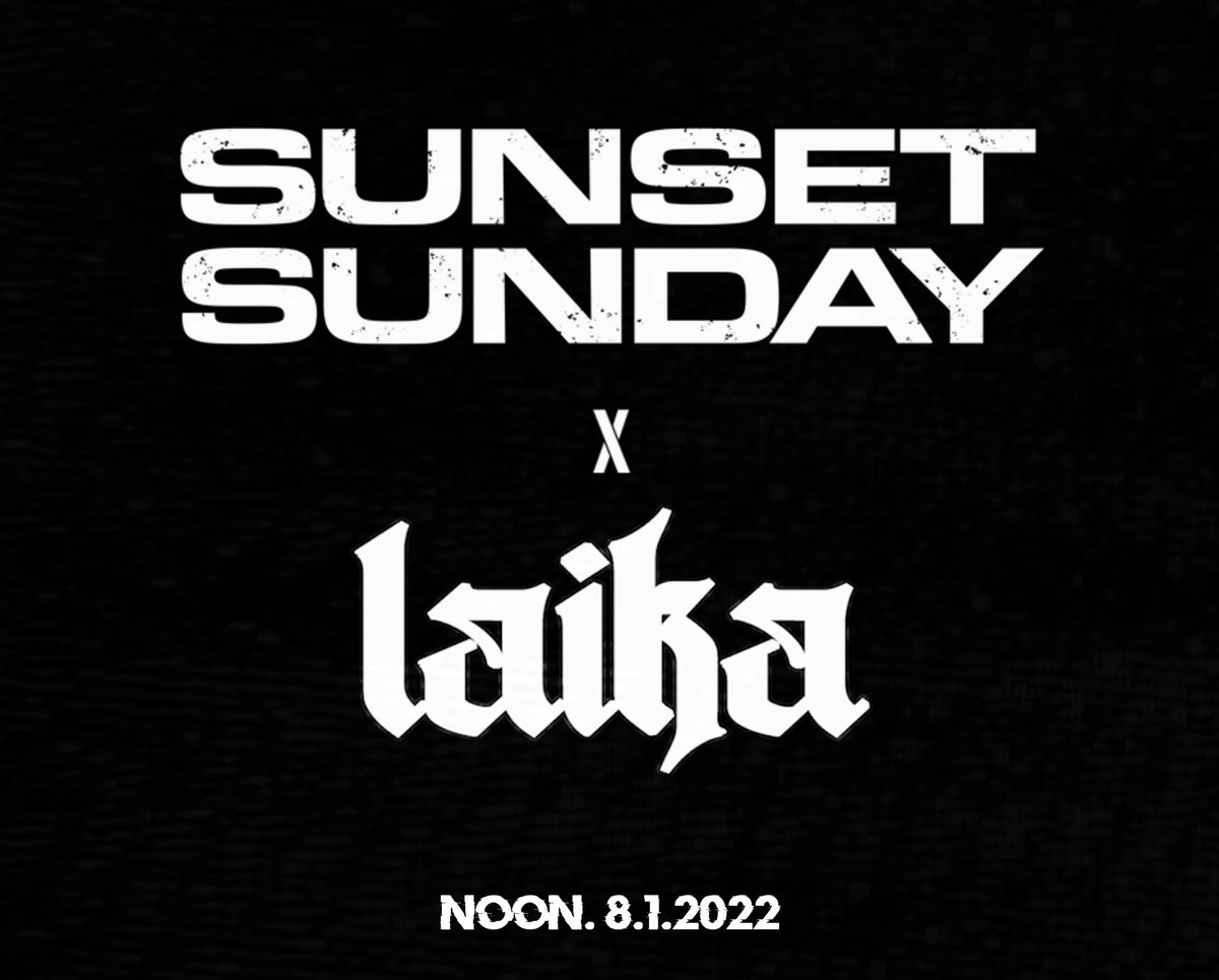 <a href="/sunsetsundayuk/">Sunset Sunday</a> x <a href="/laikabanduk/">Laika</a>.

Noon. 8/1/2022.