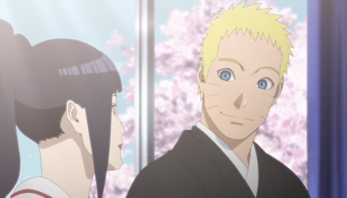 Naruto marrying Hinata Becoming Hokage. 