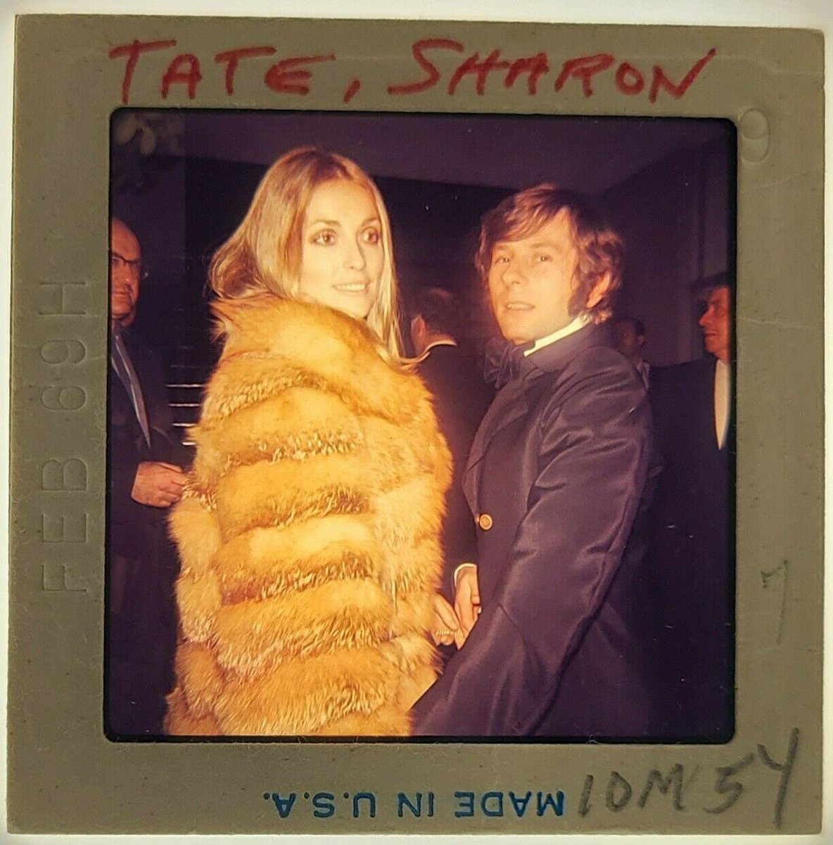 StarforSharon's tweet photo. Photo slides newly listed on eBay of Sharon Tate and Roman Polanski, these photos were taken in 1968. https://t.co/RNNqIaFKdv
