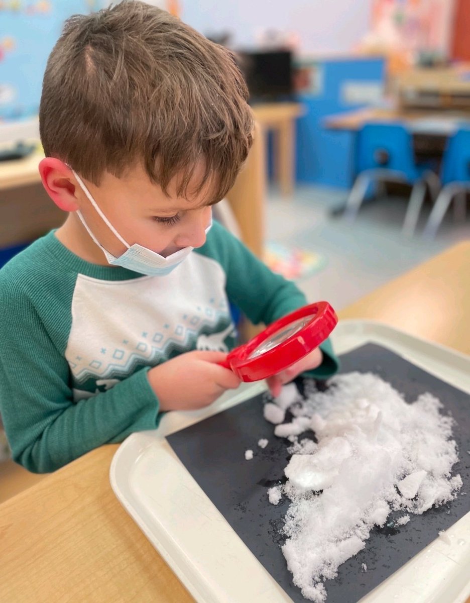 DawsonOrmanECH's tweet photo. Our students had "snow-much" fun at Dawson Orman today. The kids enjoyed a snow investigation lesson followed by a hot cocoa bar to warm them up! @JCPSEARLY @JCPSKY @MyRinagratz @JCPSAsstSuptASP @BrumbackHeather @MaryBethSteven8 https://t.co/104wSzv4wU