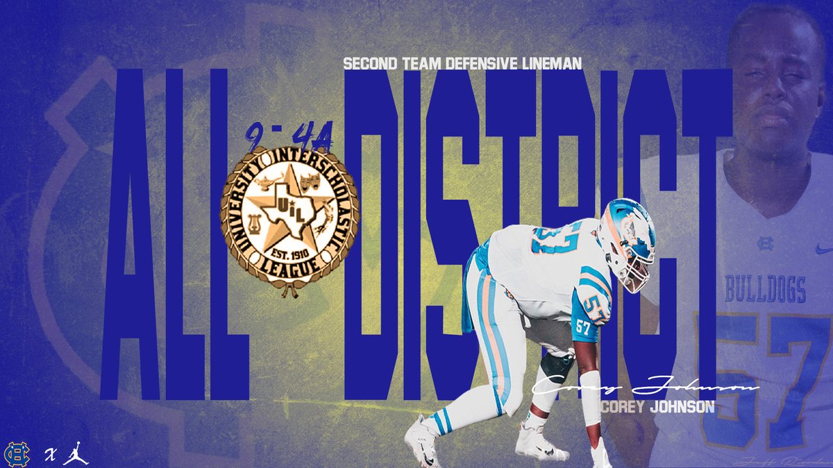 ChapelHillFB's tweet photo. Congratulations to C/O 23 Corey Johnson @CoreyJ04 on getting named 9-4A 2nd Team All District Offensive Lineman &amp; 2nd Team All District Defensive Lineman! #WeGotDogs #RecruitCH https://t.co/ZtW4xW946p