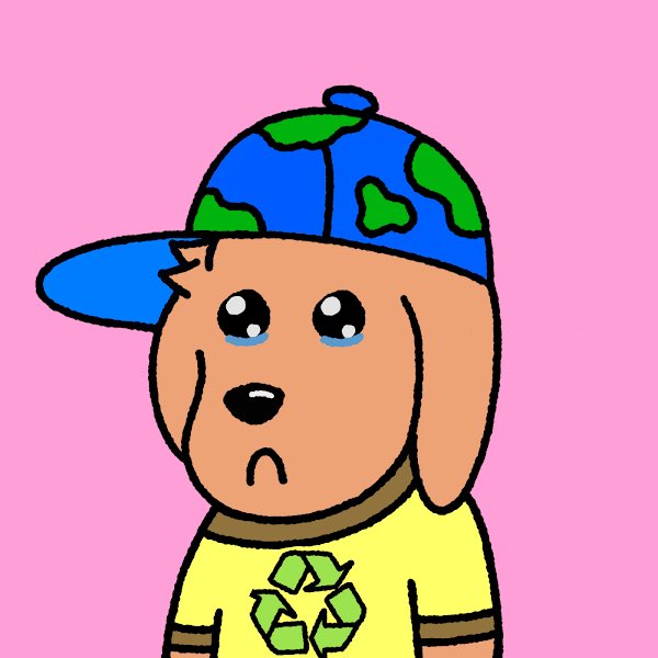 Big time shoutout to <a href="/Vin1penny/">wif1penny</a> for allowing me to adopt his <a href="/doodledogsnft/">Doodle Dogs 🐶💕</a>. DM’d expressing my love for mudder earf and he was kind enough to let go of this earf combo. This is my forever doggo!