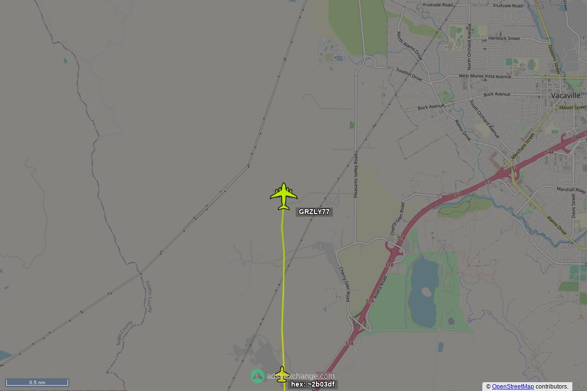 fedsoverhead's tweet photo. US Air Force #06-6154 callsign #GRZLY77 (C17) was spotted near Solano County, CA at approx 19:27 UTC squawking 3213 https://t.co/VE70lD81KH #USAF https://t.co/Y6Iq82y6f0