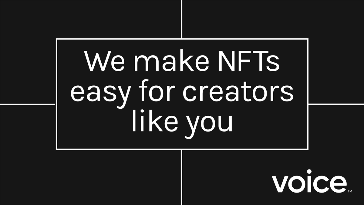 VoiceHQ's tweet photo. Sign up with an email address in under 5 minutes.
Mint for free.
#CleanNFTs
https://t.co/E3I2FxyFeO https://t.co/Xu4fJ05tk6