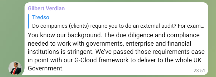 SanNL11's tweet photo. Did you know $QNT is the ONLY available DLT interoperability solution certified for the whole UK government?🇬🇧

43 (Non) Ministerial Departments✅ 
415 Agencies and public bodies✅

..can utilize Overledger without needing to stringent Due Diligance🔥 

$QNT $XRP $XLM $DOT $ATOM https://t.co/OePPMoxZwt