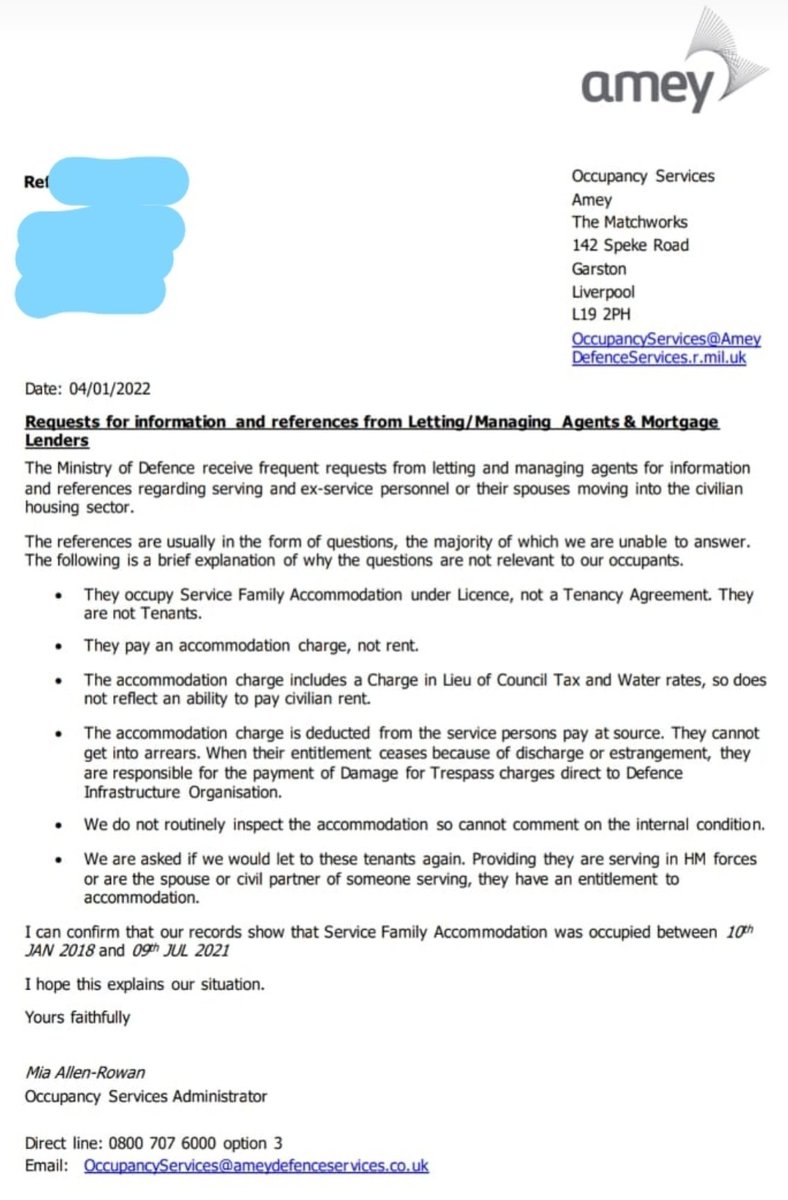 MichaelAJMJ's tweet photo. @RoyalAirForce After 22 years of service including postings to Afghan and Iraq, a recently retired friend of mine is looking to rent a property and needed a landlord reference. This is what he got on your behalf, are you serious ? This is disgusting. https://t.co/UT4eXtgyAr