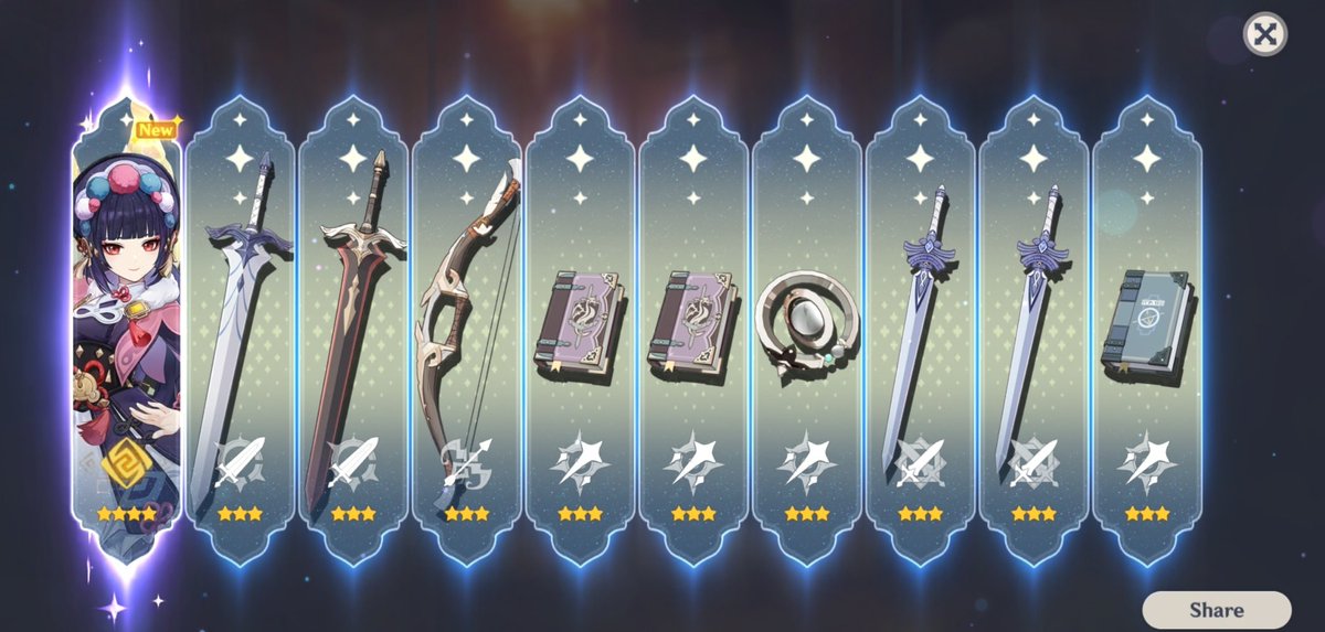 shenhe nie ma ale za to yunjin wróciła