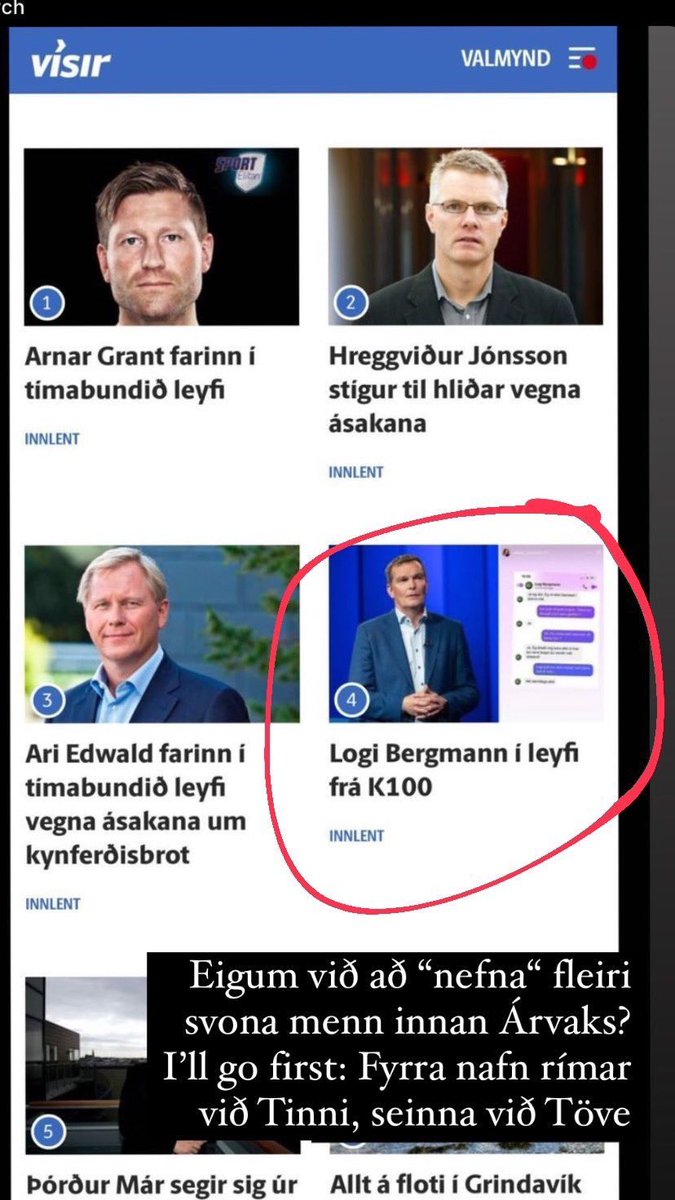 Ætla að skilja þetta eftir hér sem ég sá í story hjá a supportive friend 🤝