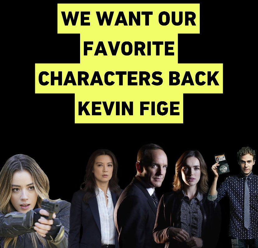 fitz73r's tweet photo. #SaveAgentsofSHIELD #AgentsofSHIELD #SaveQuake #AgentMay BRING THEM BACK @MarvelStudios @Kevfeige https://t.co/Y39fnYqTqx