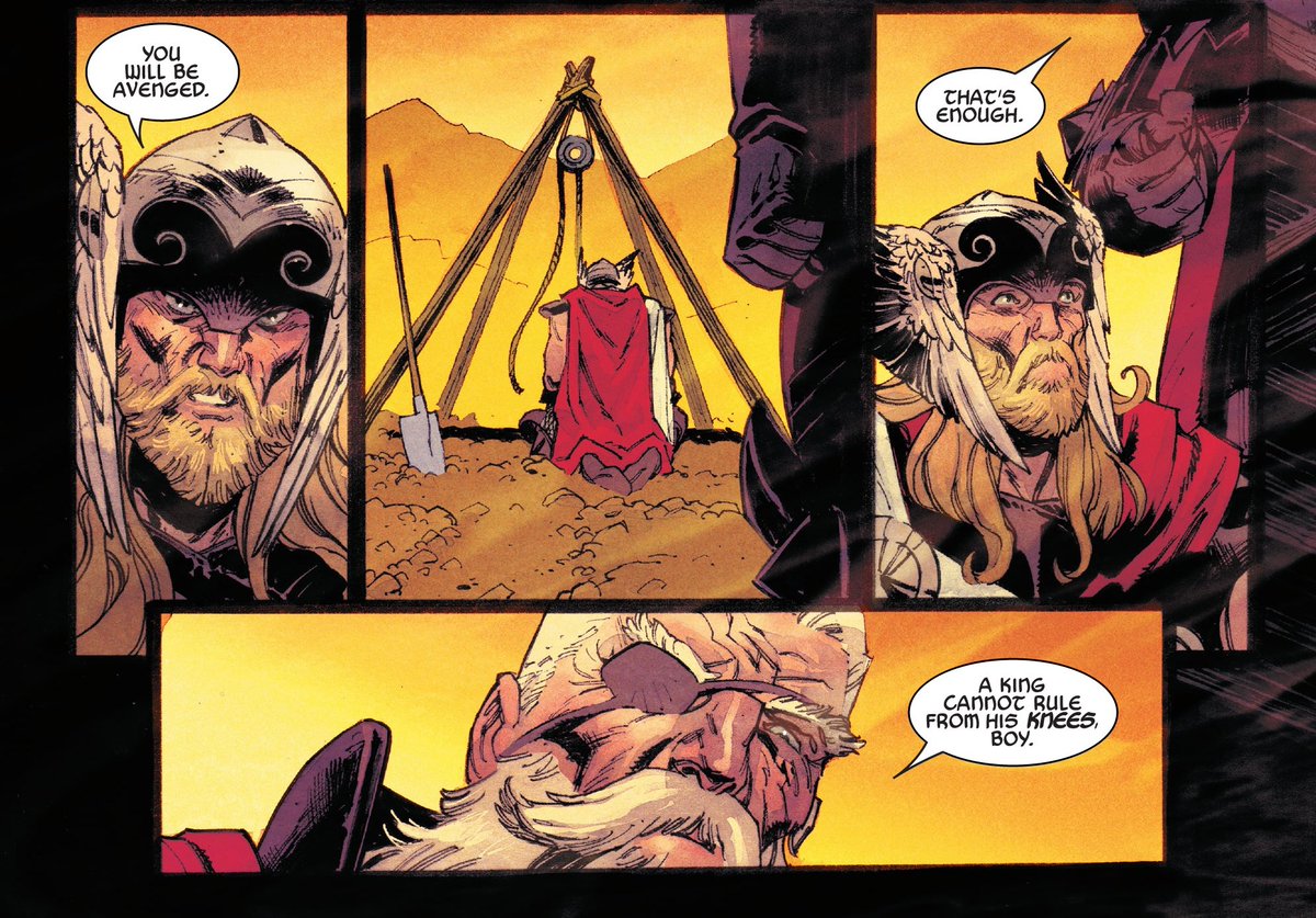 Ok, that Odin's quote was awesome, but what happened after that not very much... and that probably wasn't the best moment to say that to Thor. https://t.co/rW6flJ3THo