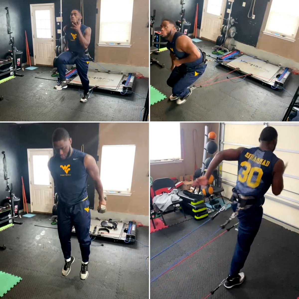 CharlesCtyElite's tweet photo. Putting in more work!! No off-season for number 30!!
#NaimMuhammad🦍🐐
#WVUMountaineerDB🏈
#CharlesCountyEliteOG💛💙 https://t.co/2tNvwVd7QY
